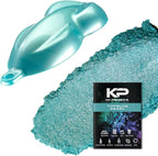 KP Pigments TiffBlue Pearlescent 100% Pure Fine Mica Powder - Naturally Pigmented Multipurpose DIY Arts and Crafts, Dye, Soap Making, Cosmetics, Epoxy Resin, Paint, and More! 1 Kg