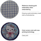 kingsea Latch Hook Kit for Teen, DIY Crochet Yarn Rug with Pattern Printed Latch Hook Rug Kit, Latch Hook Kit for Beginners, Four Cats, 20" x 15"