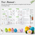 INSCRAFT 113 Piece Crochet Kit with Yarn Set– 1600 Yards Assorted Yarn for Knitting and Crochet, 73PCS Crochet Accessories Set Including Ergonomic Hooks, Knitting Needles & More Ideal Beginner Kit