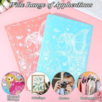 2 Pack A3 Diamond Painting Storage Book, 60 Pages Art Portfolio - Suitable for 12x16 inch Diamond Painting