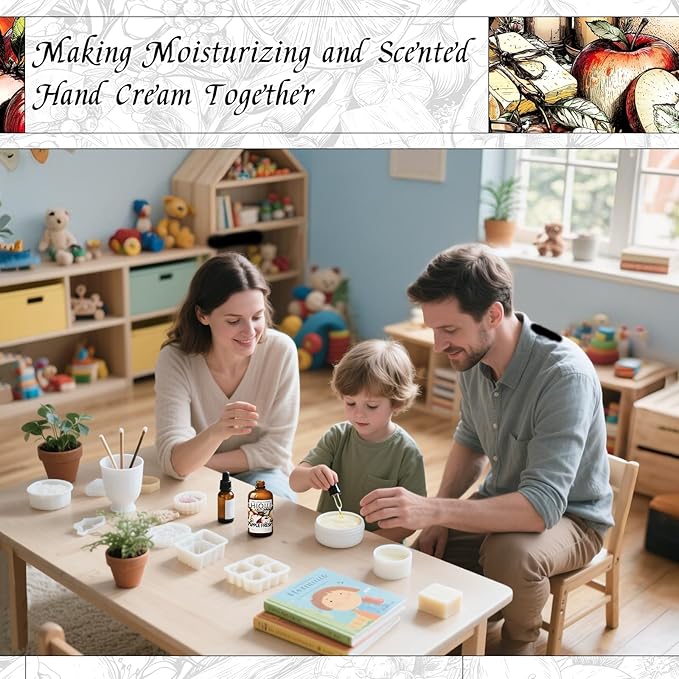 HIQILI Apple Fresh Fragrance Oil for Home Diffuser, Candles, Soaps, Bath Bombs & Perfume Making, Long-Lasting Fruity Scent - 1 Fl Oz