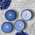 Blue Candle Dye 2oz for Soy Candle Making – Highly Concentrated Candle Wax Dyes – Candle Shop Premium Color Dye Chips for Soy Wax, Beeswax, Paraffin