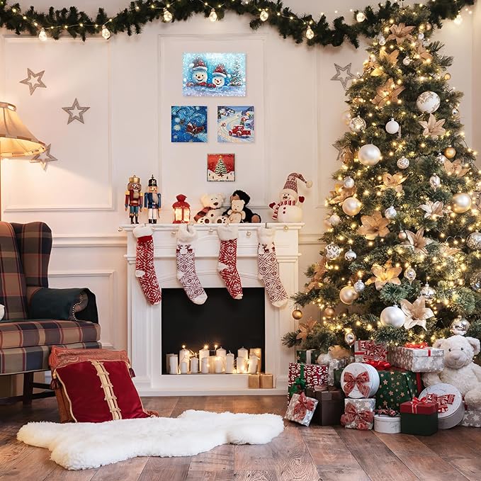 8 Pack 6 x 8 inch Wood Panel Boards,Unfinished Wood Frames for DIY Art Projects, Square Canvas for Painting, Pouring, Arts Use with Oils, Fall Halloween Decorations Panel Canvas