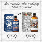 HIQILI Apple Cider Fragrance Oil - Making DIY Candle & Soap, Luxury Wine Scented, for Home & Office Essential Oil Diffuser Use - 5.07 Fl Oz