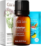 Gya Labs Valerian Essential Oil - 0.17 Fl Oz - for Hair, Skin, Diffuser, Aromatherapy & DIY Candle Making Scent
