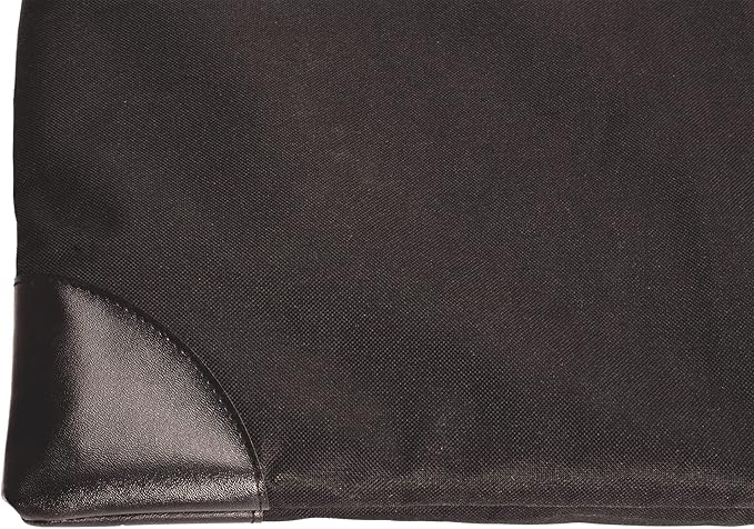 Soho Urban Artist Art Portfolio Case Artwork Tote Bag, Heavy Duty Nylon, 2 Zippered Pockets, Handle & Shoulder Strap LightWeight Large Capacity for Drawings, Posters, 23x31 Inches Black