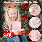 UFU Charm Bracelet Making Kit - 95Pcs DIY Jewelry Making Kit, Mermaid Gifts for Girls Crafts for Girls Ages 5 6 7 8-12, with Portable Bracelet Organizer Box