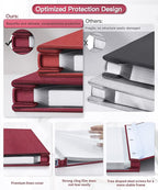 Popotop Photo Album Self Adhesive Scrapbook Album for 4x6 5x7 8x10 Pictures DIY Photo Book as Scrapbooking Supplies Kits, Birthday Gifts for Women Mom Wedding Baby Family Travel