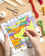 12-Piece of Wooden Canvas Stretcher Bars - 3 Sizes for Seamless Needlepoint Creations, with Tacks, Serving as Prime Stretcher Bars for Needlework Projects, Embroidery Stitch Frame Set(6,8,10 Inch)