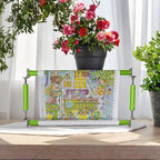 Couple Embroidery Art Embroidery Clip Frame Cross Stitch 4 Slot Presser Heavy Duty Embroidery Bandage Embroidery Frame Needlepoint Frame Embroidery Scroll Frame Embroidery Frames (Green)