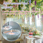 Sukh Candle Sand and Wicks - 430G(0.94lb) Sand Candles with Wicks Purple, Orange, Black, Red, Brown Refillable Candle for Weddings, Parties