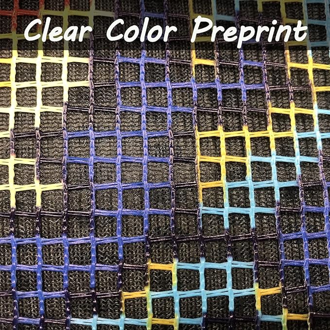 YAKOLECI Latch Hook Kits for Adults, Color Printed DIY Carpet Crafts Arts for Home Decoration Festival Gift 31''X19'' (Cobblestone)