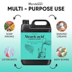 2.8 LB Stearic Acid for Candle Making, Soap Making, Lotion Making and Cosmetics - Vegetable Based