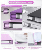 Popotop Photo Album Self Adhesive Scrapbook Album for 4x6 5x7 8x10 Pictures DIY Photo Book as Scrapbooking Supplies Kits, Birthday Gifts for Women Mom Wedding Baby Family Travel