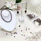 Antique Copper Beads for Jewelry Making - Spacer & Assortments for Bracelet, Necklace, Earring - Craft Supplies, Findings, Small Seed Beads - Jewelry Set 500Pcs