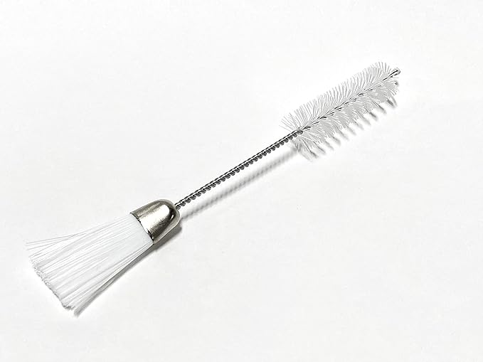 Sewing Machine & Overlock Serger Service Kit – 2 Screwdrivers, Tweezers & Double-Headed Lint Brush for Maintenance & Repair