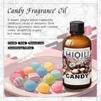 HIQILI Candy Fragrance Oil for Diffusers for Home, Sweet Scent, Perfect for Soap & Candle Making, Long-Lasting - 1 Fl Oz
