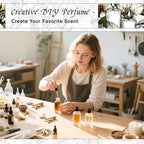 HIQILI Jasmine Fragrance Oil for Aromatherapy Diffuser, Floral Scent for Candle, Perfume Making, Skin Care, Laundry Essential Oil - 1 Fl Oz