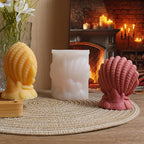 Shell Conch Animal Candle Mold for Resin Casting and Making - Silicone 3D Mold for Home Decor