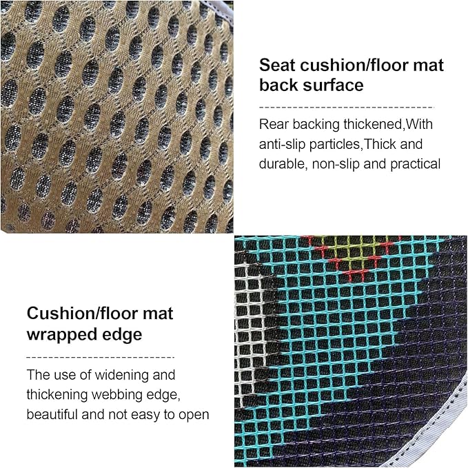 kingsea Latch Hook Kit for Adults, DIY Crochet Yarn Rug with Pattern Printed Latch Hook Rug Kit for Teen, Latch Hook Kit for Beginners, Cat, 20" x 15"