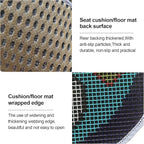 kingsea Latch Hook Kit for Adults, DIY Crochet Yarn Rug with Pattern Printed Latch Hook Rug Kit for Teen, Latch Hook Kit for Beginners, Cat, 20" x 15"