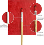 Artecho 24 PCS Paint Brushes for Acrylic Painting, Acrylic Paint Brushes for Oil, Watercolor, Acrylic, Gouache and Canvas Painting