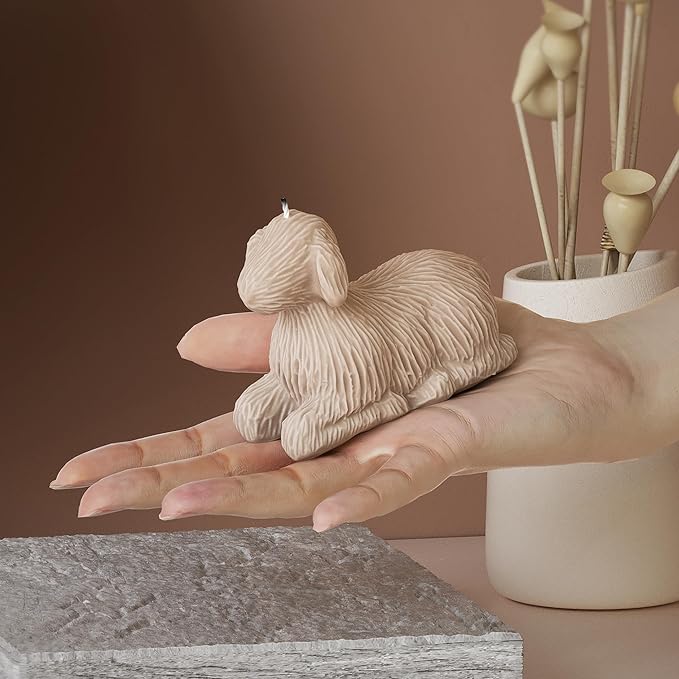 Nativity Scene Molds - Jesus, Maria, Angel & Nativity Designs - Resin Casting & Silicone Molds for Candle Making & Home Decor Wave Candle Mold