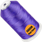 New brothread - Single Huge Spool 5000M Each Polyester Embroidery Machine Thread 40WT for Commercial and Domestic Machines - Violet Blue(Janome Color)