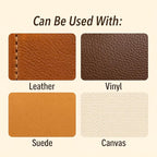 Mandala Crafts Tan Flat Waxed Thread for Leather Sewing - 197 Yds 210D 1mm Polyester Leather Thread String Waxed Cord for Leatherwork, Beading, Bookbinding, Hand Stitching