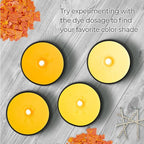 Yellow Candle Dye 2oz for Soy Candle Making – Highly Concentrated Candle Wax Dyes – Candle Shop Premium Color Dye Chips for Soy Wax, Beeswax, Paraffin