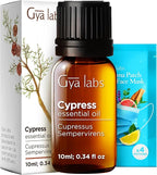 Gya Labs Cypress Essential Oil - 0.34 Fl Oz - for Hair, Skin, Diffuser, Aromatherapy & DIY Candle Making Scent