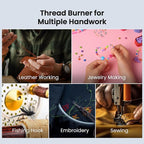 Thread Burner Zap Replacement Tip, for T-004U and T-005U, 2 Pieces per Pack, for Beading Jewelry Making DIY Melting Knotting, Bead Weaving, Leather Work, Stringing Projects