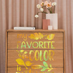 GIRAFVINYL Holographic Gold Glitter Vinyl - 12" x10ft for DIY Crafts, Signs, Home and Car Decal