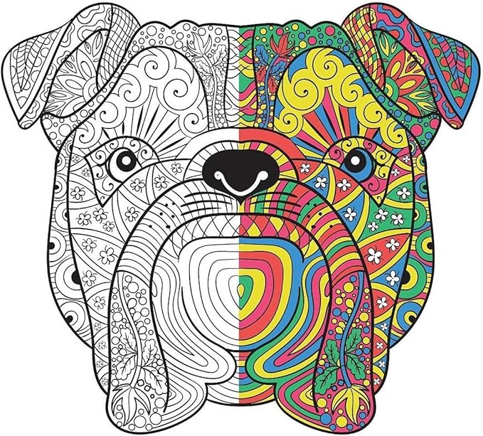 Set of 3 Adult Coloring Books, Animals, Scenery & Mandalas Designs - 120 Unique Images! 8.5 in. x 8.5 in. Pages