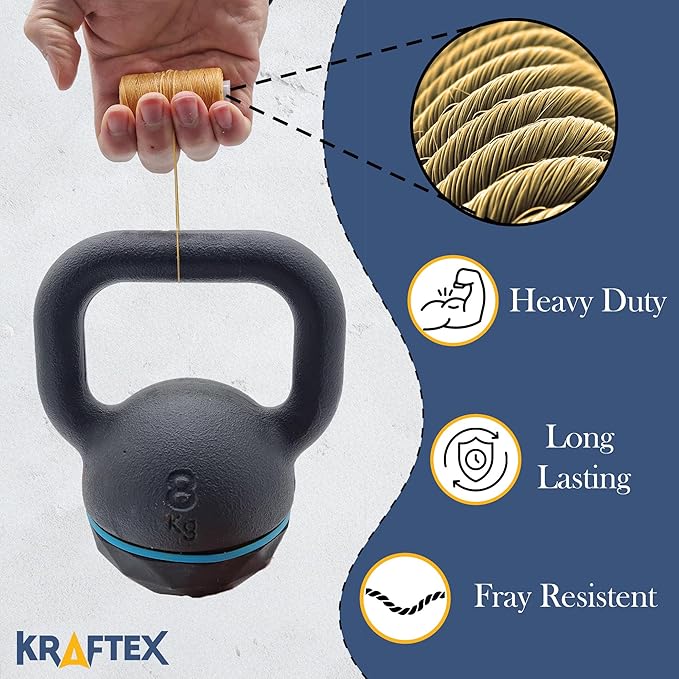 Waxed Thread 3X Wax Thread, 65 Yardx0.8mm Wax String, 150D Waxed Leather String in Tan Perfect Dream Catcher Supplies