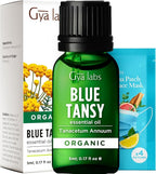 Gya Labs Blue Tansy Essential Oil - 0.17 Fl Oz - for Hair, Skin, Diffuser, Aromatherapy & DIY Candle Making Scent