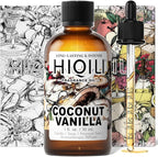 HIQILI Coconut Vanilla Fragrance Oil - for Candle Making, Soap Making, Essential Oil for Diffuser, Humidifier, Home& Hotel & Car Use - 1 Fl Oz