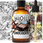 HIQILI Chocolate Fragrance Oil for DIY Candle, Soap & Bath Salts Making, Long Lasting Scents for Home Essential Oil Diffuser - 1 Fl Oz