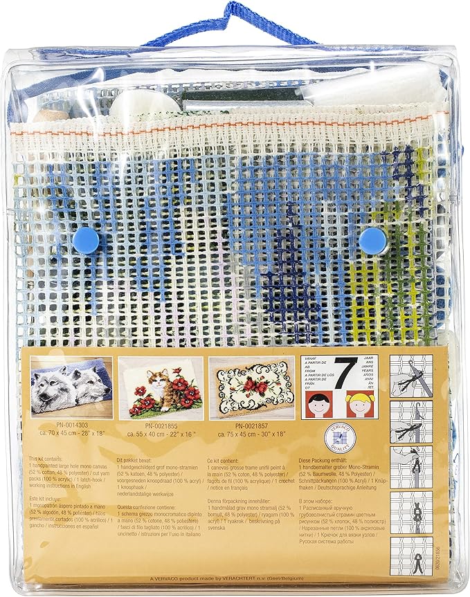 Vervaco Swan Lake Latch Hook Kit - Latch Hook Kit