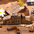 Letter Stamps, 56pcs Alphabet Stamps with Weeks and Weather, Number Stamps with Wooden Case, Vintage Symbol Wood Stamps with Ink Pads Rubber Stamps for Crafting, Card Making, Scrapbooking
