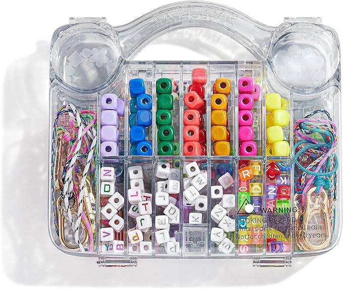 BaubleBar Ultimate DIY Bag Charm Kit | Oprah’s Favorite Things | Great for a Gift, Party, or Family Activity | Keychain Jewelry Making Kit with Beads | DIY Customizable Crafts for All Ages