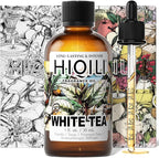 HIQILI White Tea Fragrance Oil for Essential Oil Diffuser, DIY Candle & Soap Making, Blend to Perfume & Air Freshener Spray - 1 Fl Oz
