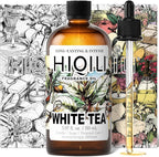 HIQILI White Tea Fragrance Oil for Essential Oil Diffuser, DIY Candle & Soap Making, Blend to Perfume & Air Freshener Spray - 5.07 Fl Oz