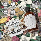 HIQILI White Musk Fragrance Oil, Candle Scents for Candle Making, Soap Making Supplies, Musk Perfume for Women, for Diffuser Use - 1 Fl Oz