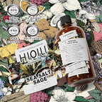 HIQILI Sea Salt Sage Fragrance Oil for Diffuser Use, Candle Making Scents, Soap Making Supplies, Car/Hotel Collection Diffuser Oil - 5.07 Fl Oz