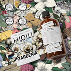 HIQILI Gardenia Fragrance Oil for DIY Candle, Soap & Perfume Making, Add to Essential Oil Diffuser, Body Wash, Long-Lasting - 5.07 Fl Oz
