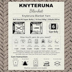 #6 Super Bulky Blanket Yarn for Crocheting - 4 Skeins(Each 10.5oz/300g, 220yds/201m), Chunky Chenille Thick Plush Big Soft Yarn for Crocheting Knitting Blankets, Indigo