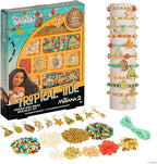Fashion Angels Disney Moana 2 Tropical Tide Jewelry Design Kit, Includes Assorted Beads & Charms, Makes 10+ Nautical Bracelets, Fun Craft for Kids Ages 8+