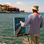 FIXSMITH Stretched Canvas for Painting- 10 Pack Multisize 4x4,5x7,8x10,9x12,11x14 (2 of Each),100% Cotton,Primed,for Acrylic,Oil,Other Wet or Dry Art Media,for Artists,Kids,Beginners and More.