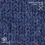 Worsted Set (6 x 1.75 oz) Super Soft Baby Alpaca Knitting Yarn Dark Blue 656 Yards